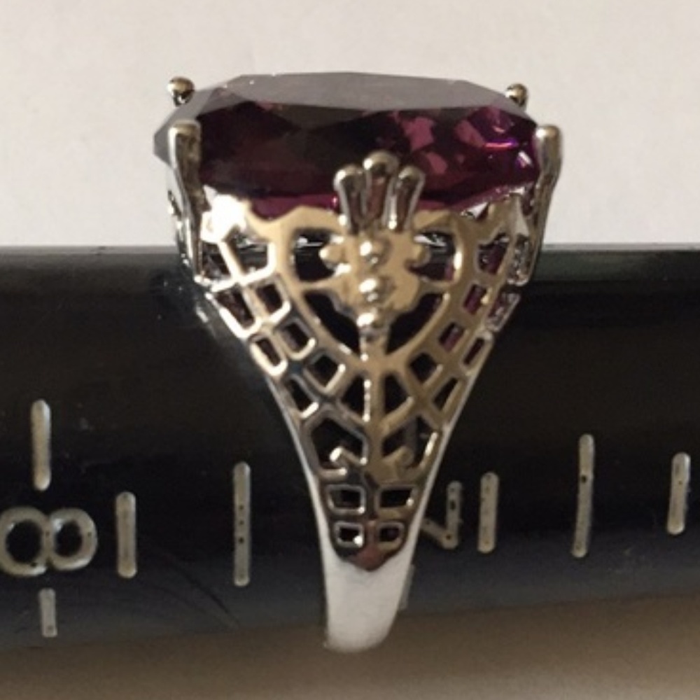 HOST PICK! Art Deco amethyst 925 ring (HOST PICK) - Picture 3 of 4